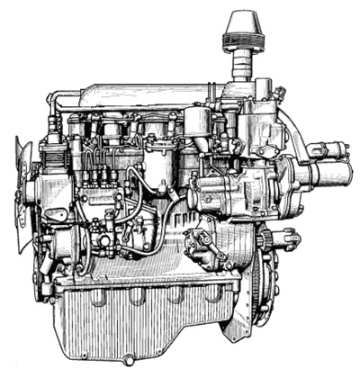 Дизельный двигатель трактора МТЗ