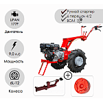Мотоблок Беларус-09Н-02 (дв.LIFAN 9л.с.)+СЦ-00010 сцепка универсальная, motoblok-belarus-09n-02-dvlifan-9lssts-00010-stsepka-universalnaya | img-1