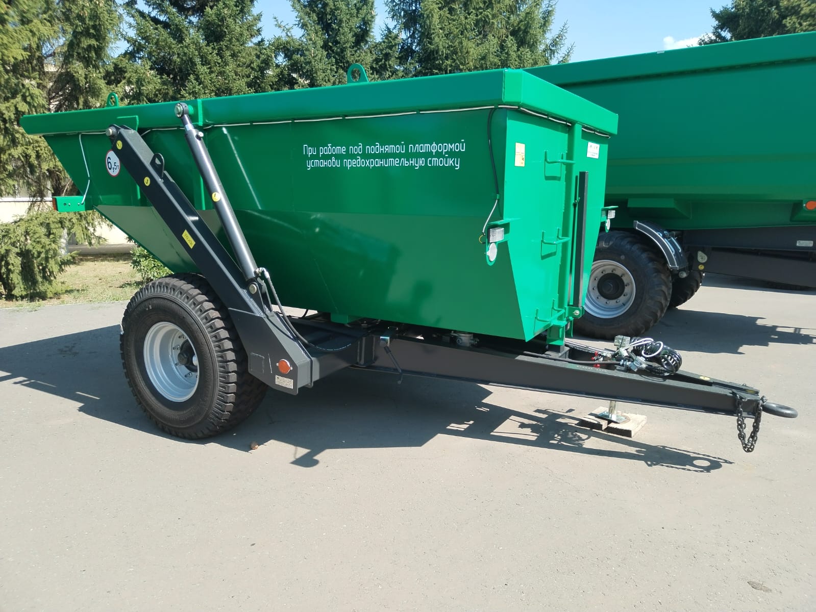 Полуприцеп тракторный самосвальный Мордовагромаш ПСЖ-6,5, polupritsep-traktorniy-samosvalniy-mordovagromash-pszh-65 | img-2