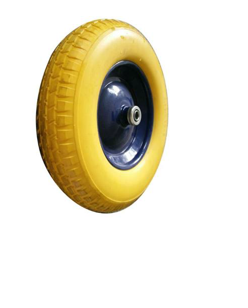 Колесо для тачки PU 4.00-8 (16х95) полиуретановое, koleso-dlya-tachki-pu-400-8-16kh95-poliuretanovoe-2 | img-3