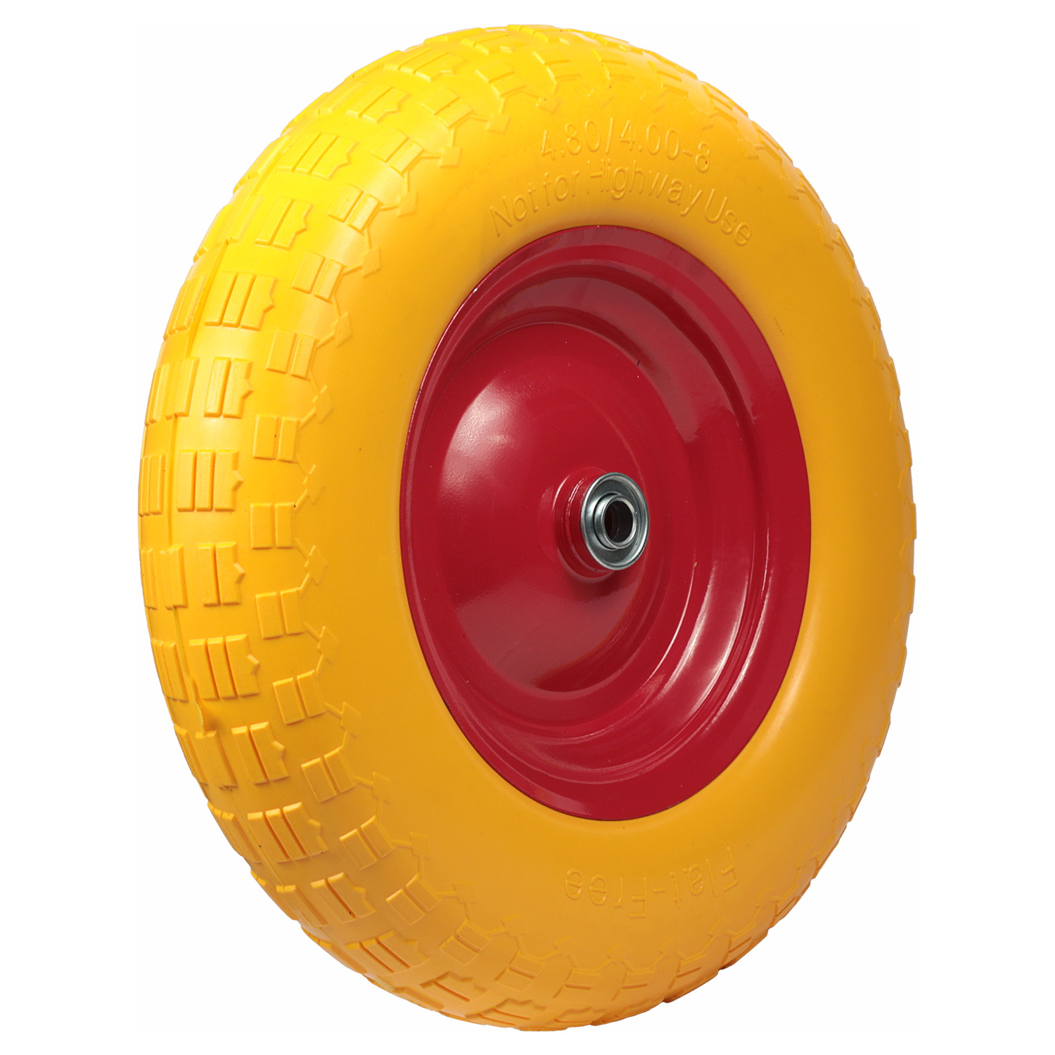 Колесо для тачки PU 4.00-8 (16х70) полиуретановое, koleso-dlya-tachki-pu-400-8-16kh70-poliuretanovoe-1 | img-2