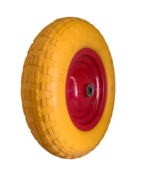 Колесо для тачки PU 4.00-8 (16х70) полиуретановое, koleso-dlya-tachki-pu-400-8-16kh70-poliuretanovoe-1 | img-2