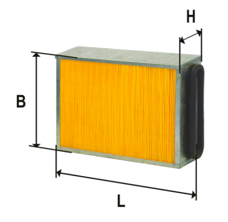 4343М Фильтр воздушный К-700, 701, Беларусь   | img-1