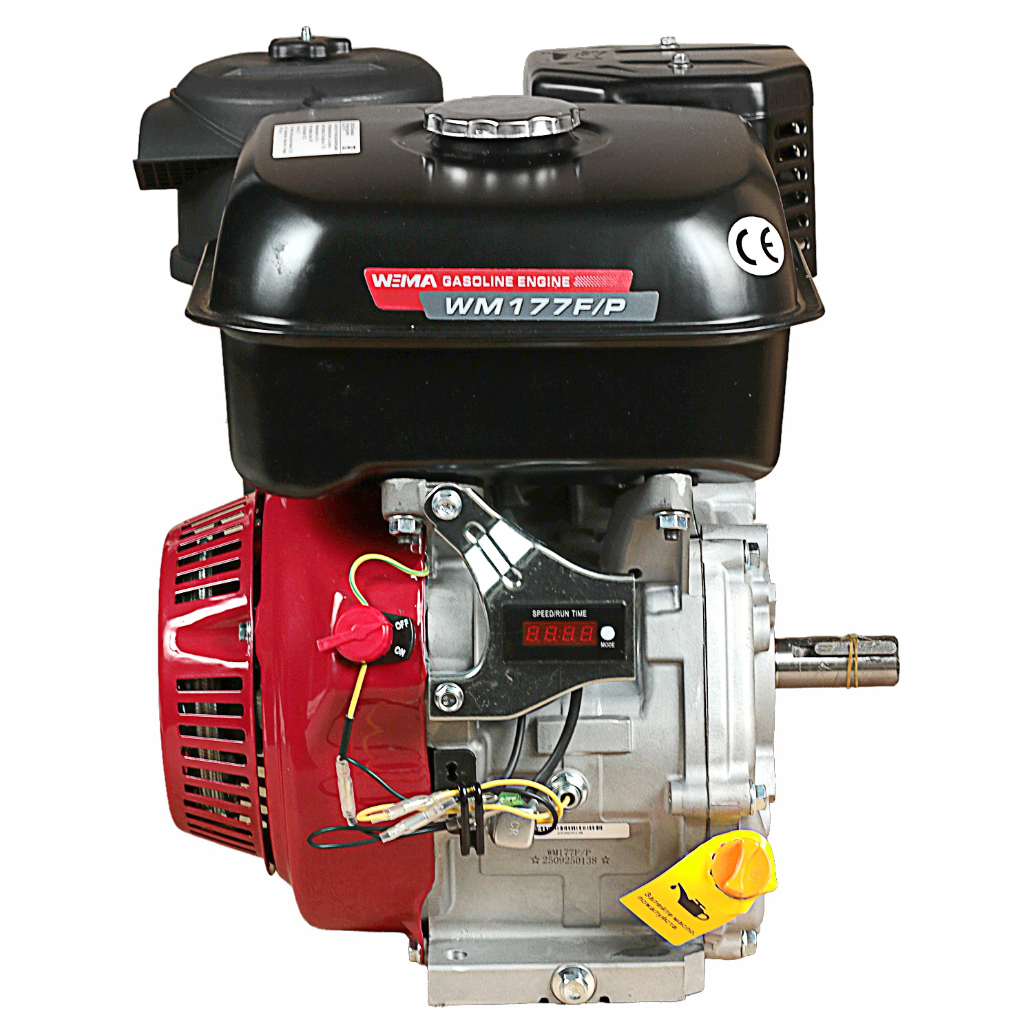 Двигатель бензиновый WEIMA WM177F/P (9 л.с), dvigatel-benzinoviy-weima-wm177fp-9-ls | img-3