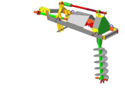 Буровая установка НБУ-1300 (в комплекте с бурами 220мм и 350мм)