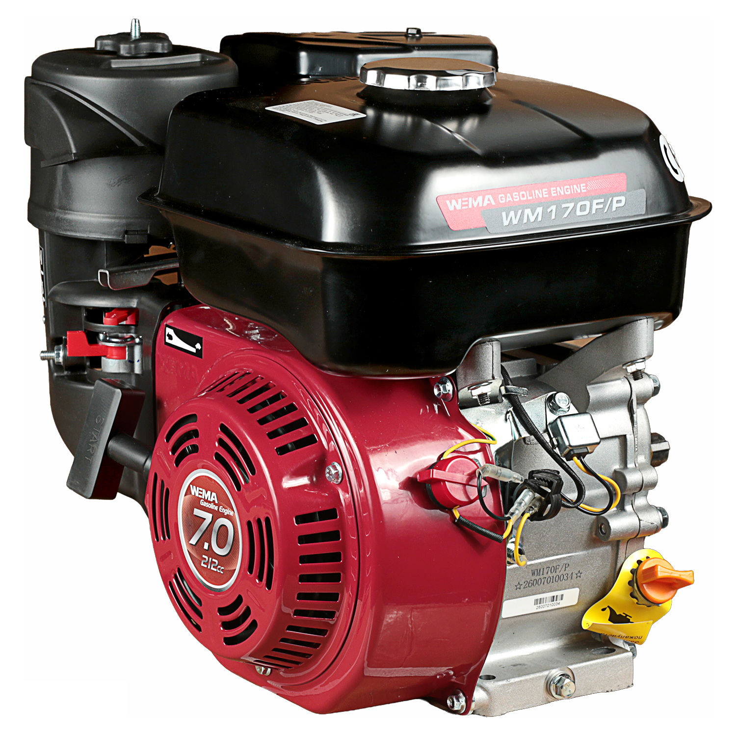 Двигатель бензиновый WEIMA WM170F (7 л.с.), dvigatel-benzinoviy-weima-wm170f-7-ls | img-2