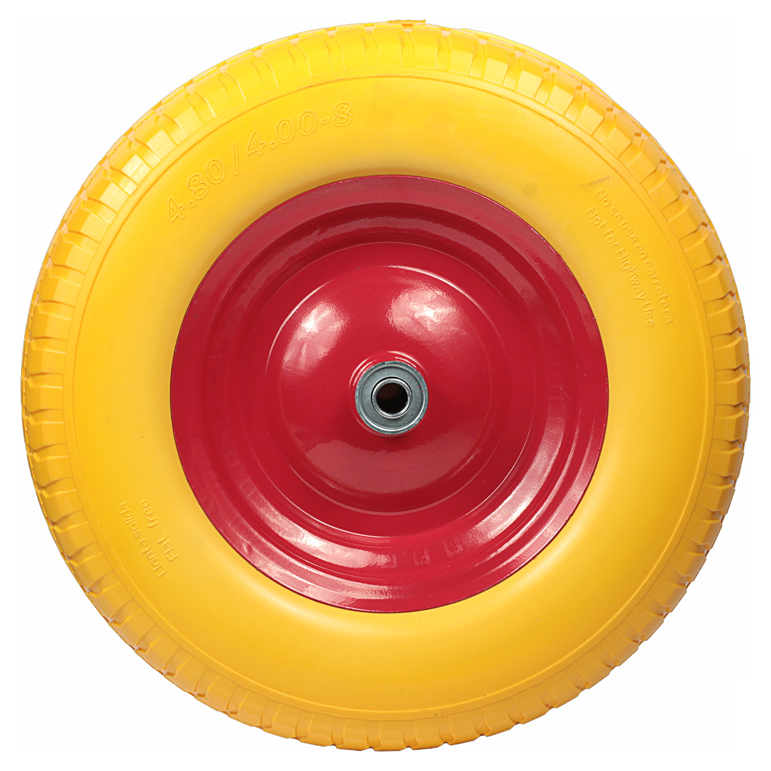 Колесо для тачки PU 4.00-8 (16х95) полиуретановое, koleso-dlya-tachki-pu-400-8-16kh95-poliuretanovoe-2 | img-4