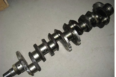 260-1005015-Д-04 Вал коленчатый Д-260 в сборе с шестерней 260-1005030-Е (коленвал), ММЗ   | img-1