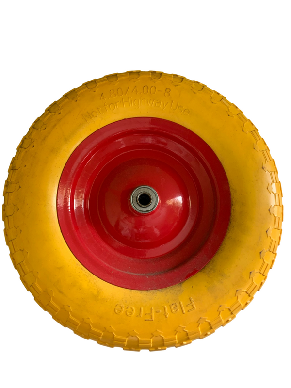 Колесо для тачки PU 4.00-8 (16х70) полиуретановое, koleso-dlya-tachki-pu-400-8-16kh70-poliuretanovoe-1 | img-4