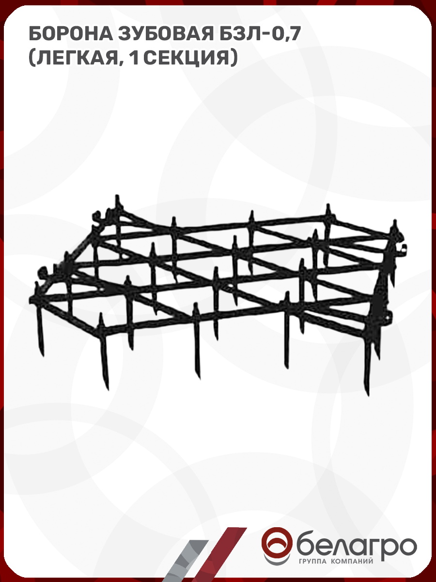 Борона зубовая Техмаш БЗЛ-0,7, borona-zubovaya-tekhmash-bzl-07 | img-4