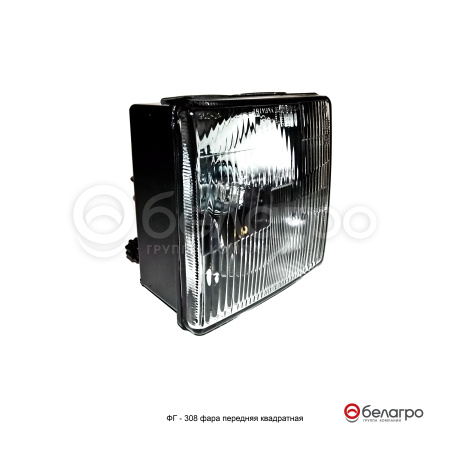 ФГ-308 Фара передняя МТЗ (ФГ-308-04) 12В, квадратная, встраиваемая (для с/х техники) РК   | img-1
