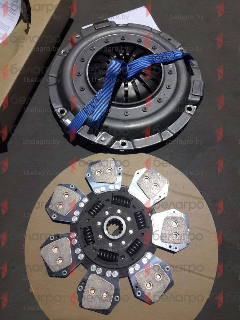633308709 Комплект сцепления МТЗ лепестковая корзина + металлокерамический диск, LUK-4