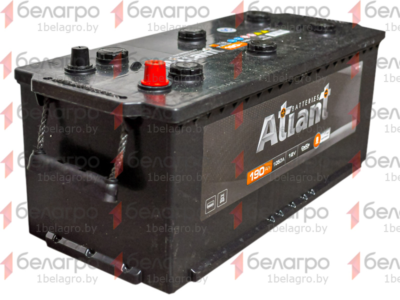 Аккумулятор 6СТ-190 ATLANT Прямая полярность пусковой ток 1050А (АКБ)-3